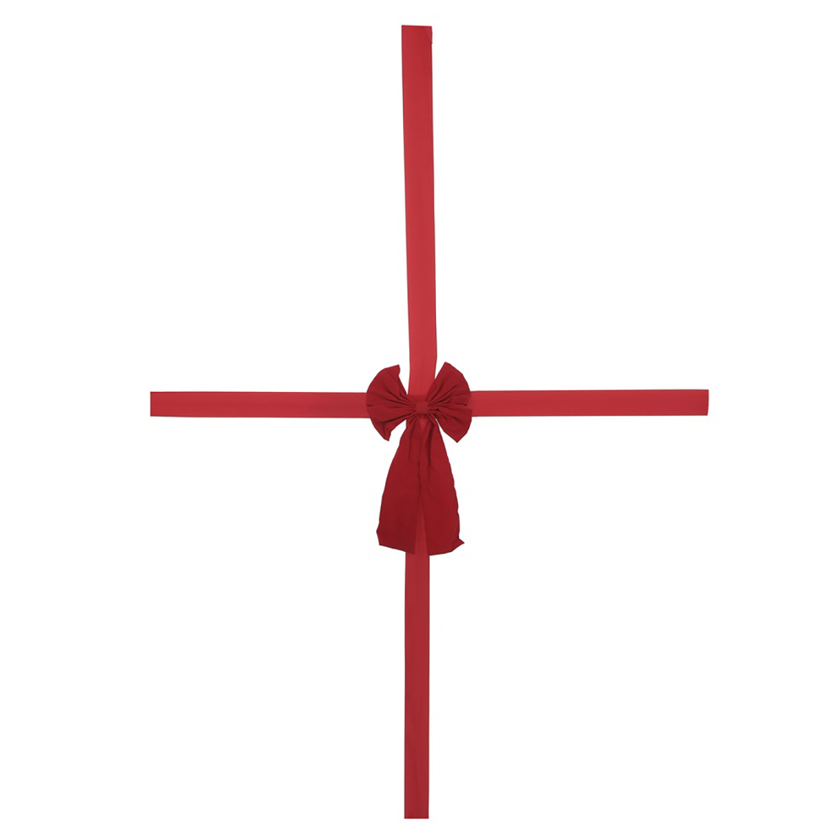 La&ccedil;o para porta vermelho