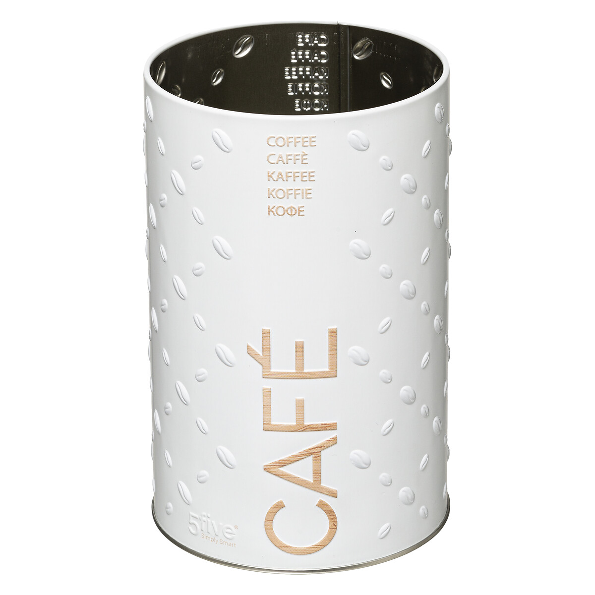 Caixa para café em metal 500g