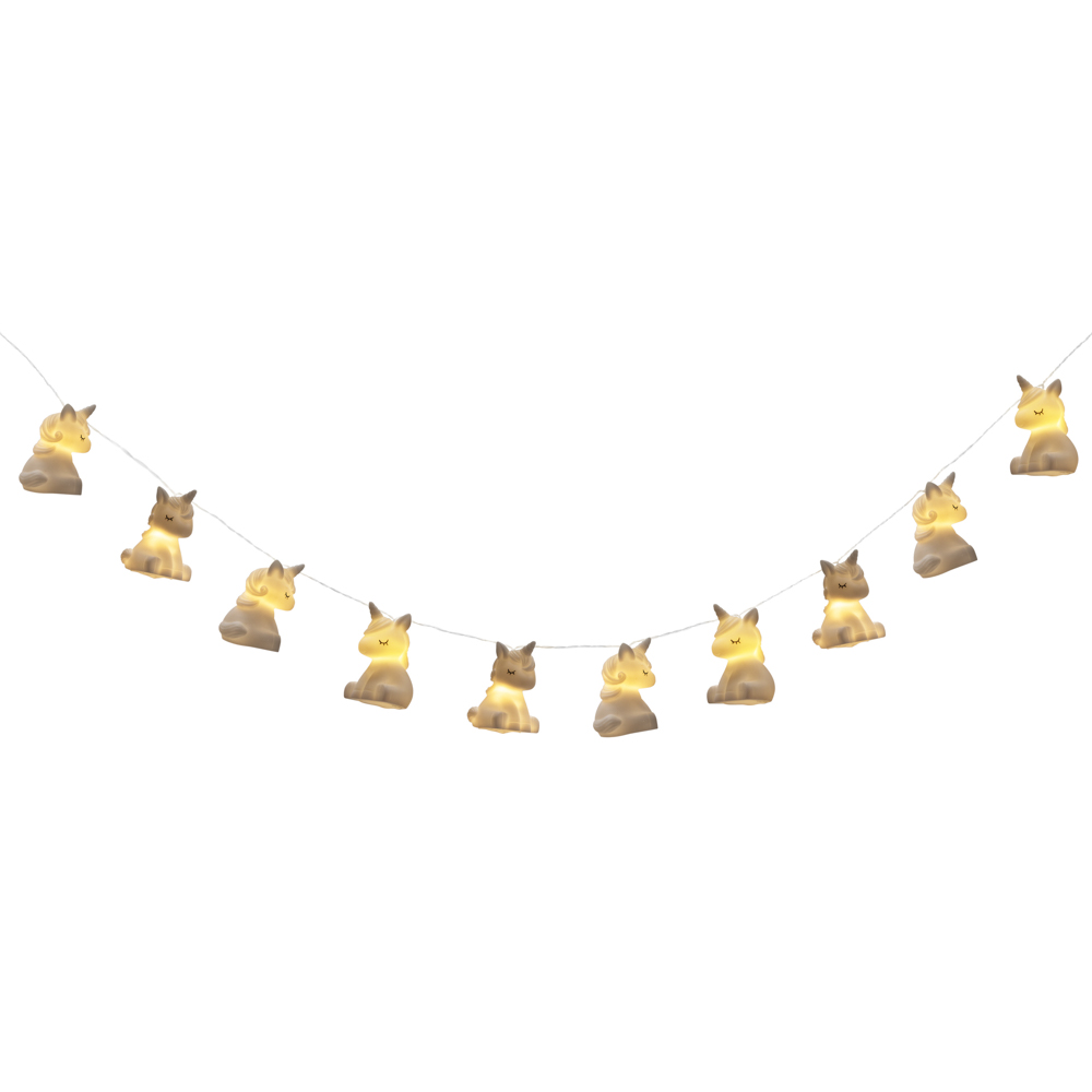 GRINALDA LUMINOSA C/8 LEDS NUVEM