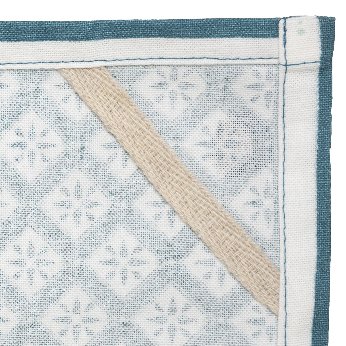 Conjunto de 3 panos de cozinha azul