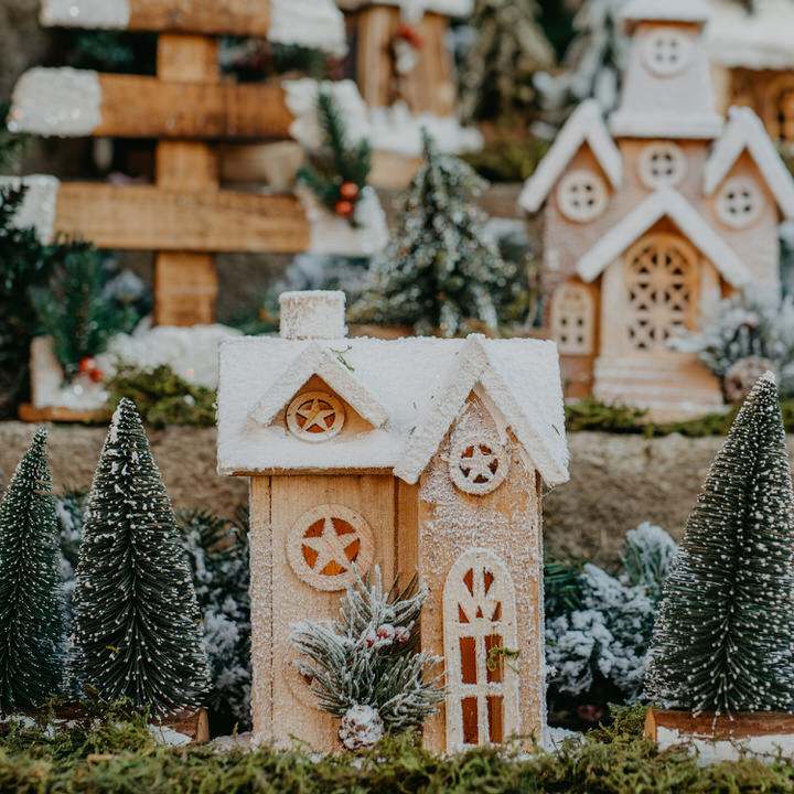 Casa luminosa em madeira