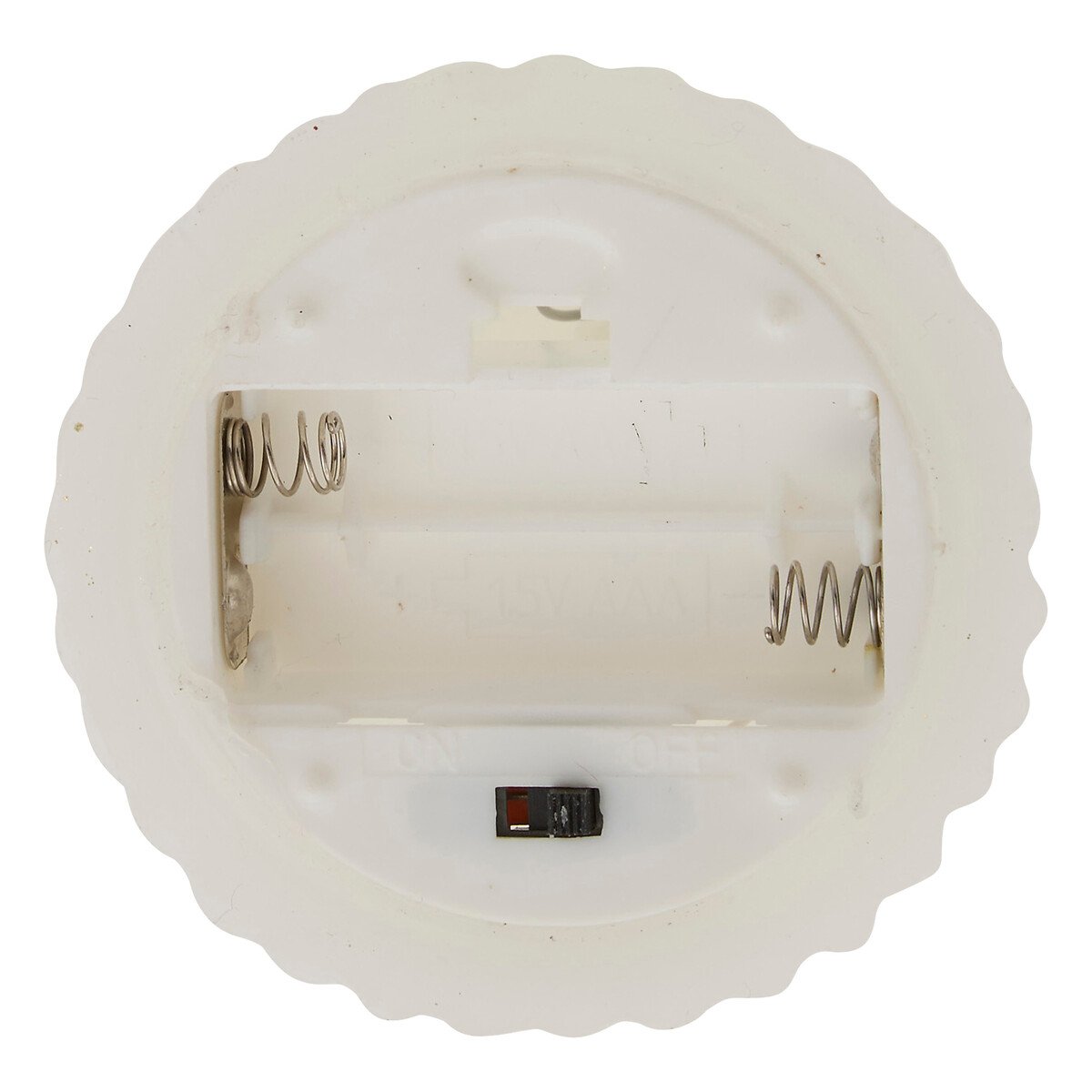 Vela árvore de natal led branco 22,5cm,  Vela árvore de natal led branco 22,5cm