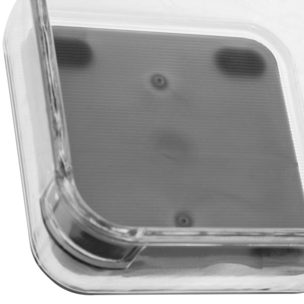 Caixa de arrumação com fundo cinza 9x9cm