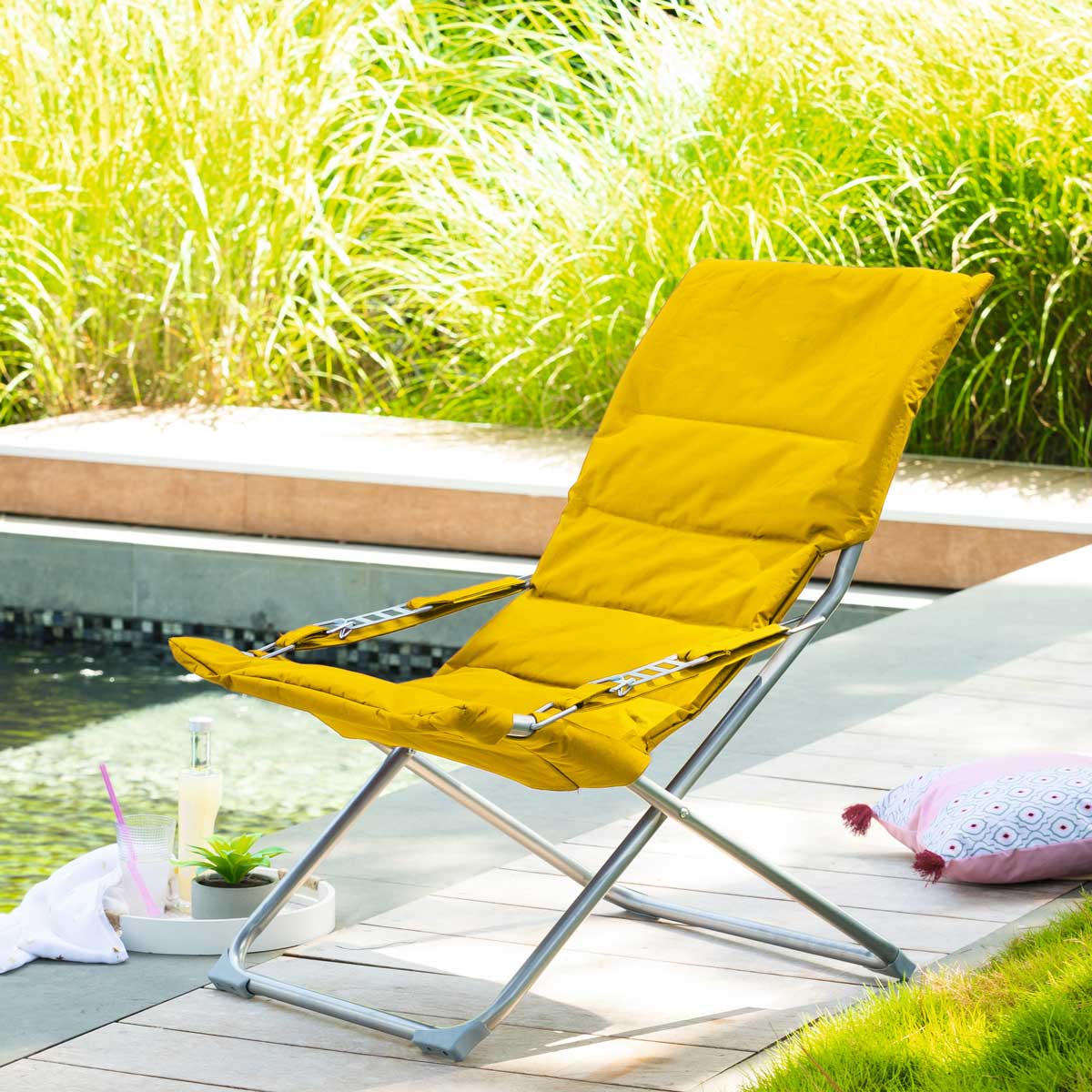 Cadeira RELAX milos mostarda