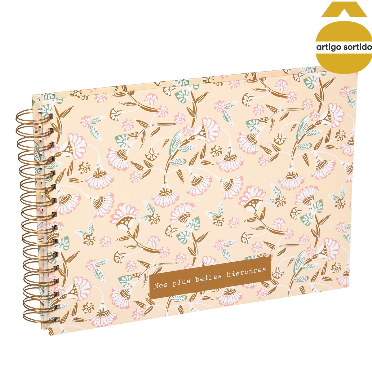 &Aacute;lbum espiral decorado para 160 fotos