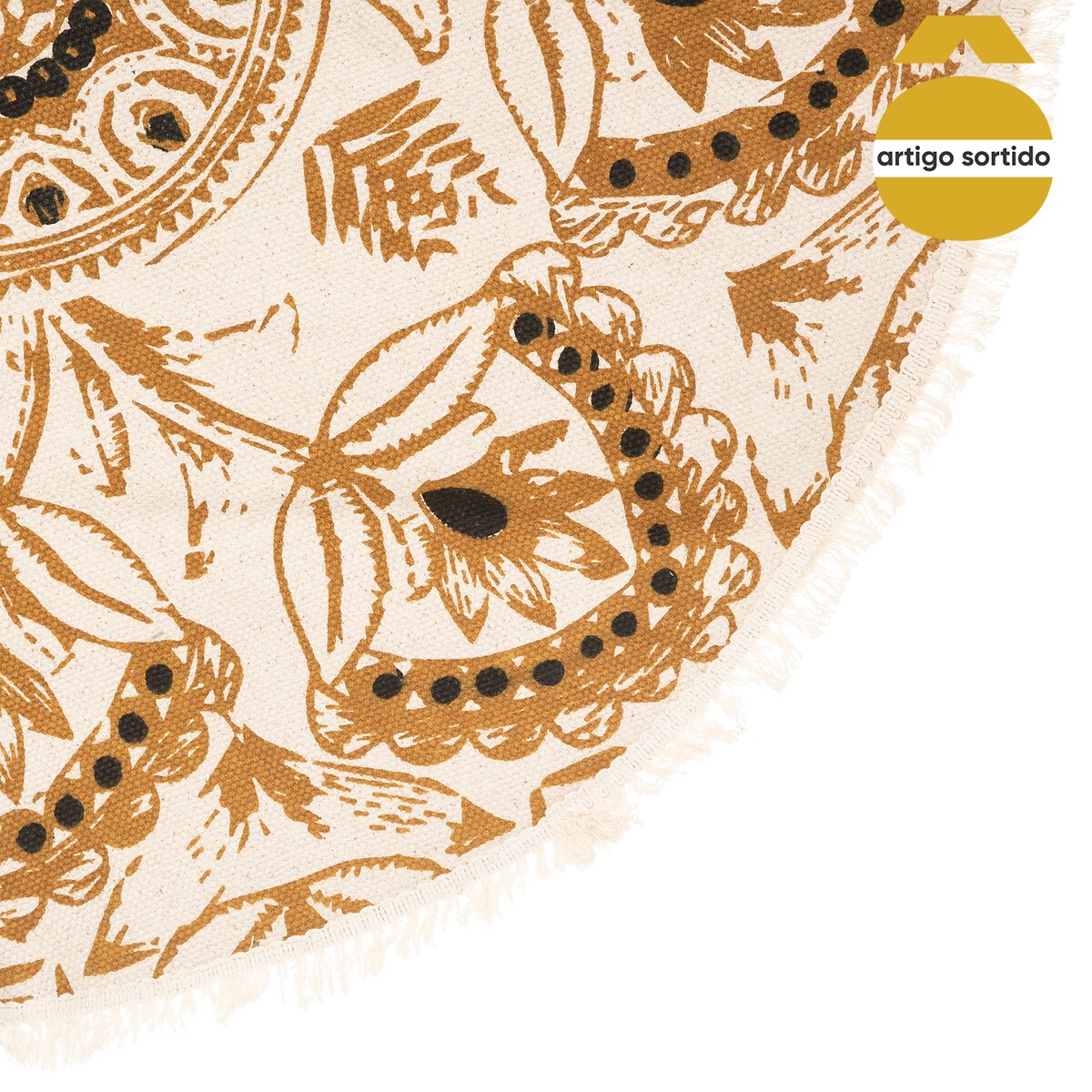 Tapete em algodão 90cm