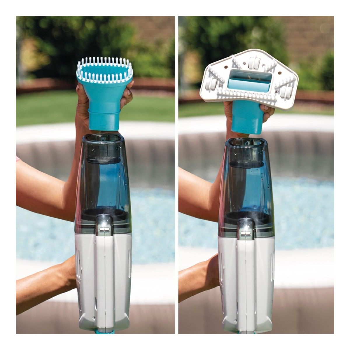 Aspirador de piscinas Intex manual