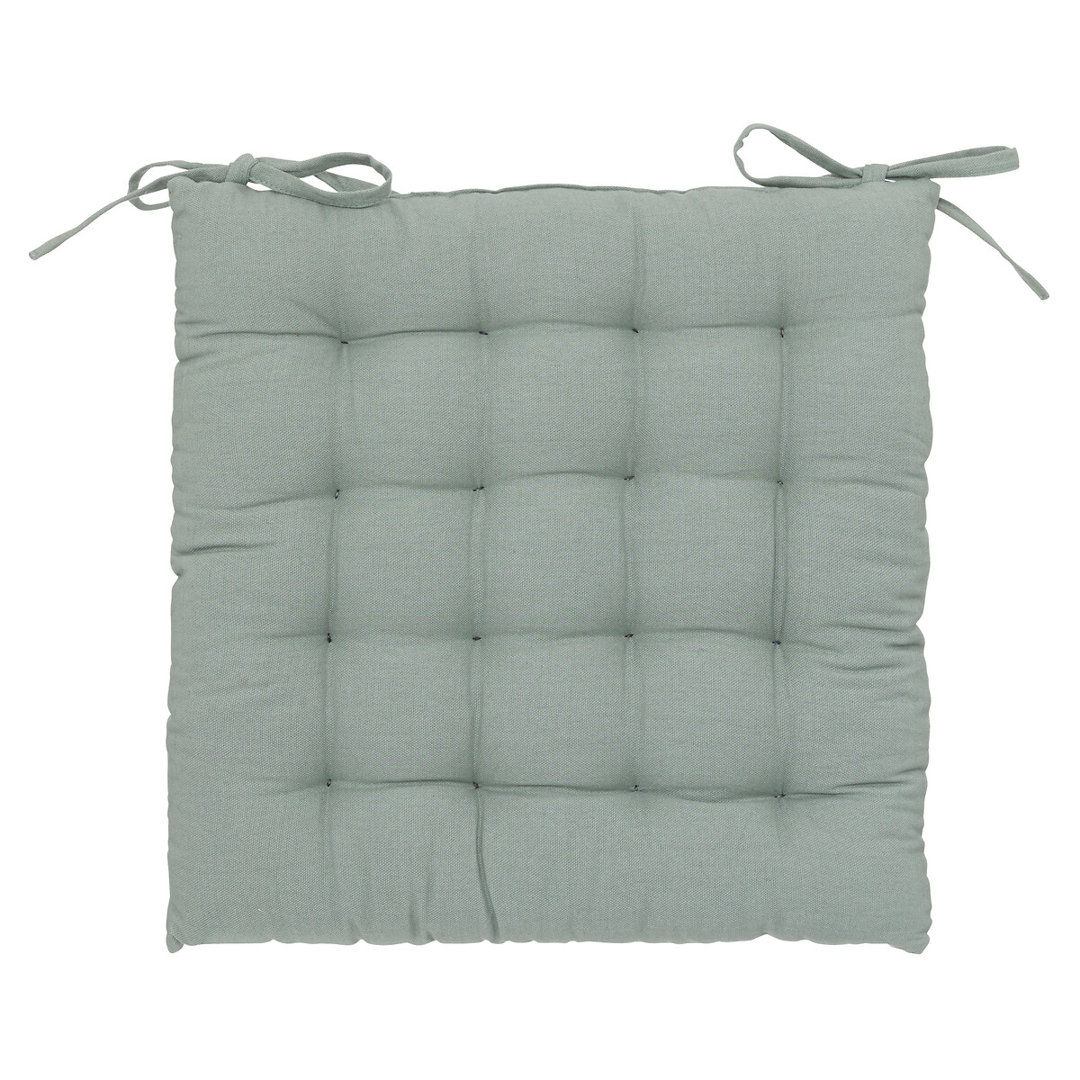 Coxim ANJALI verde em algod&atilde;o 38x38cm