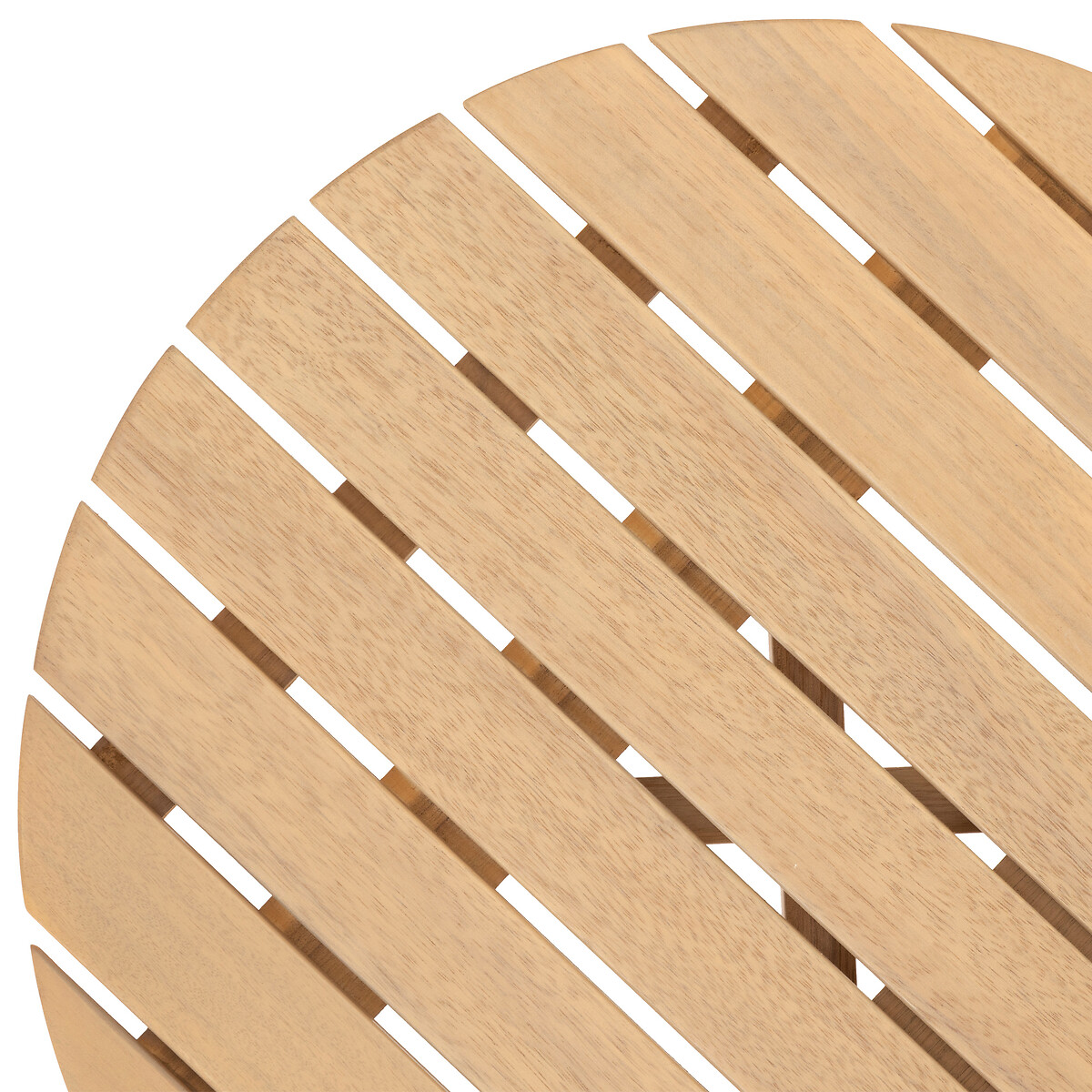 Mesa de apoio OLVINIA em madeira ac&aacute;cia 46cm