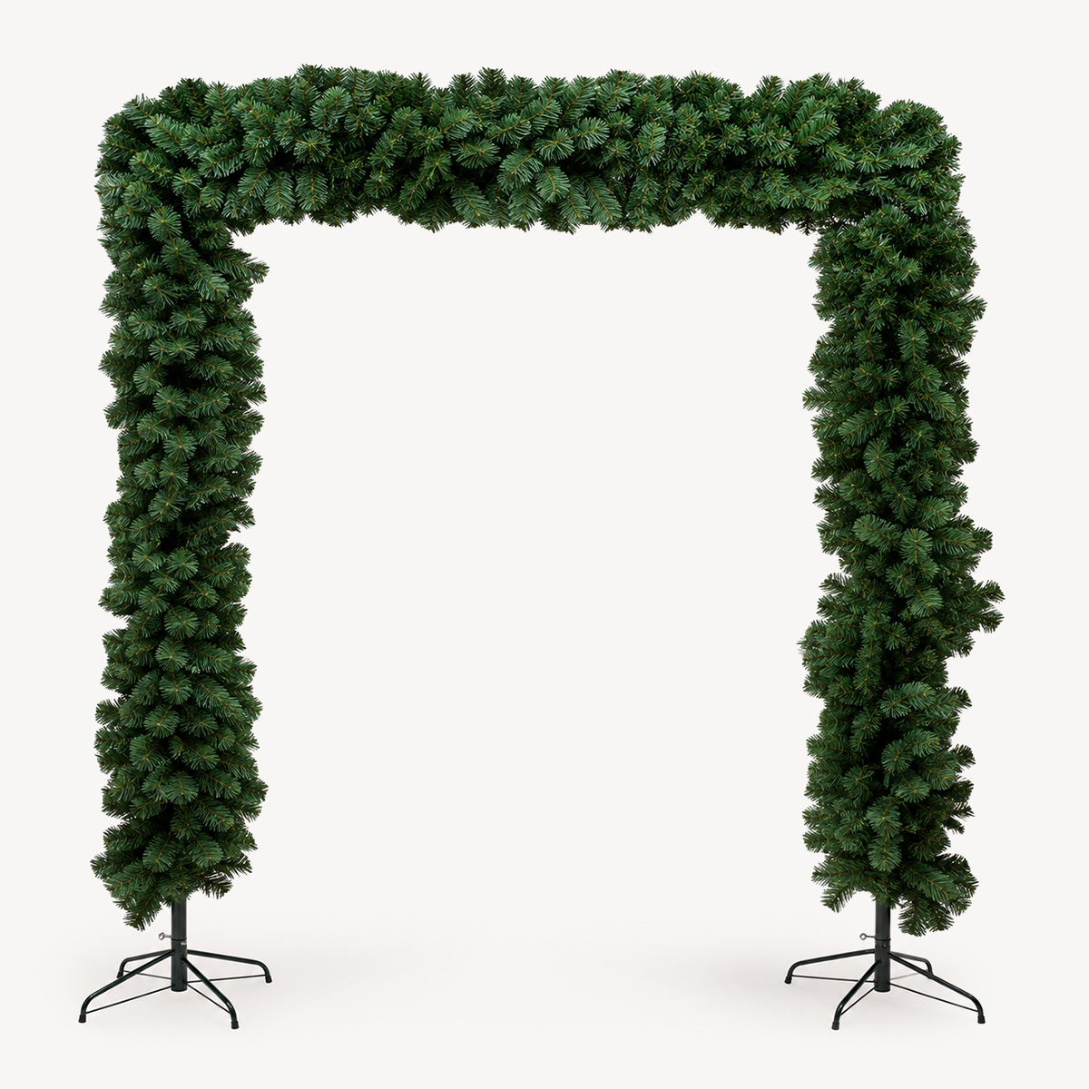 Arco decorativo em formato de pinheiro com 240 cm