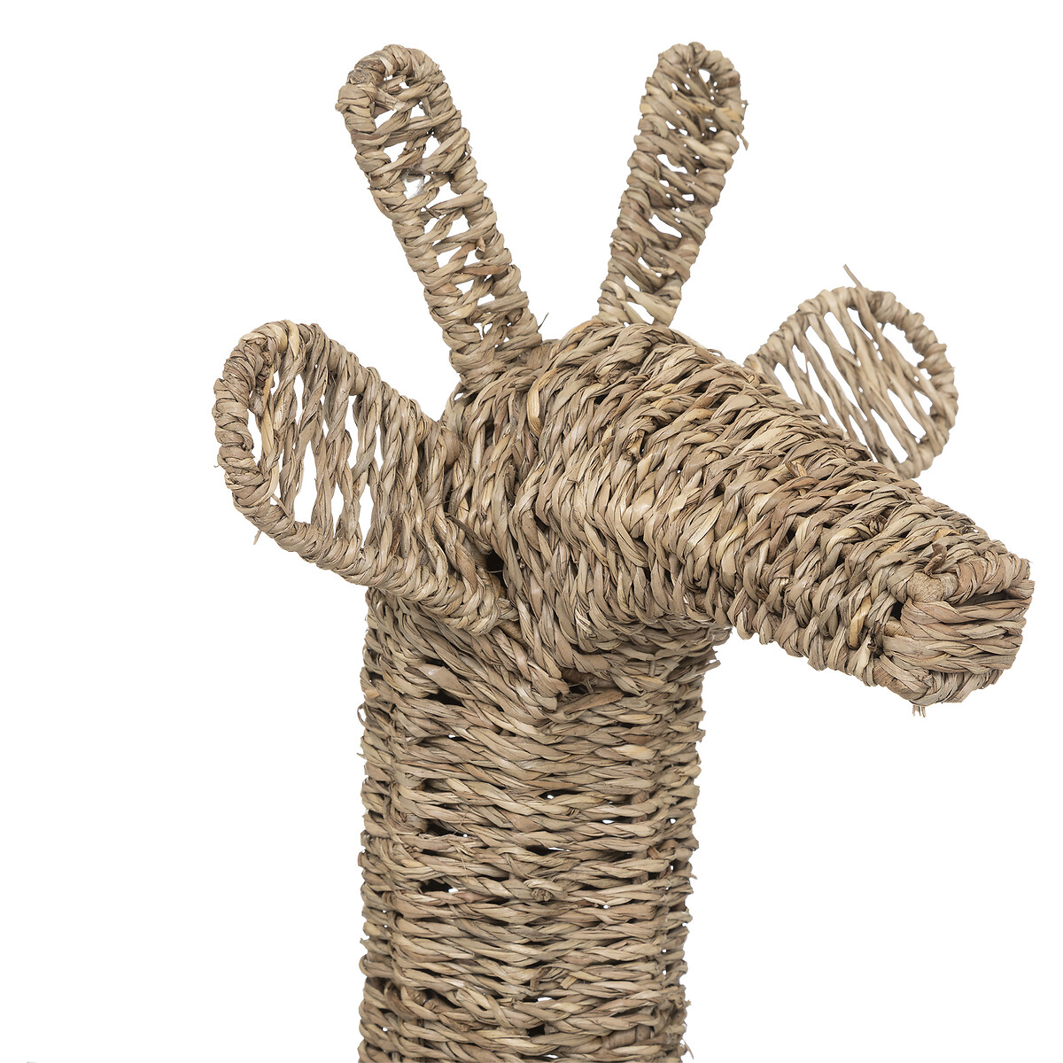Cesto de arruma&ccedil;&atilde;o girafa bege