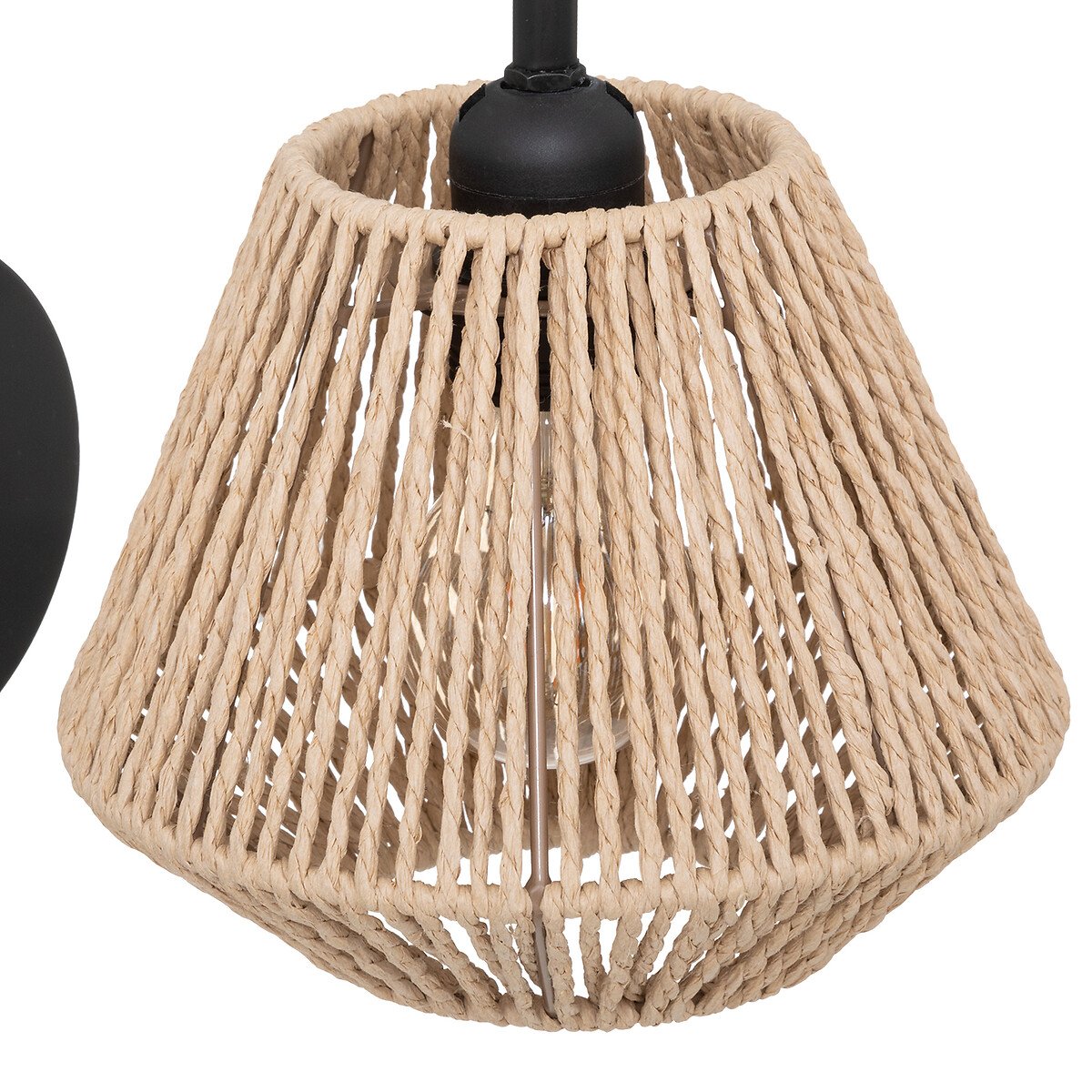 Candeeiro de parede JILY bege em corda