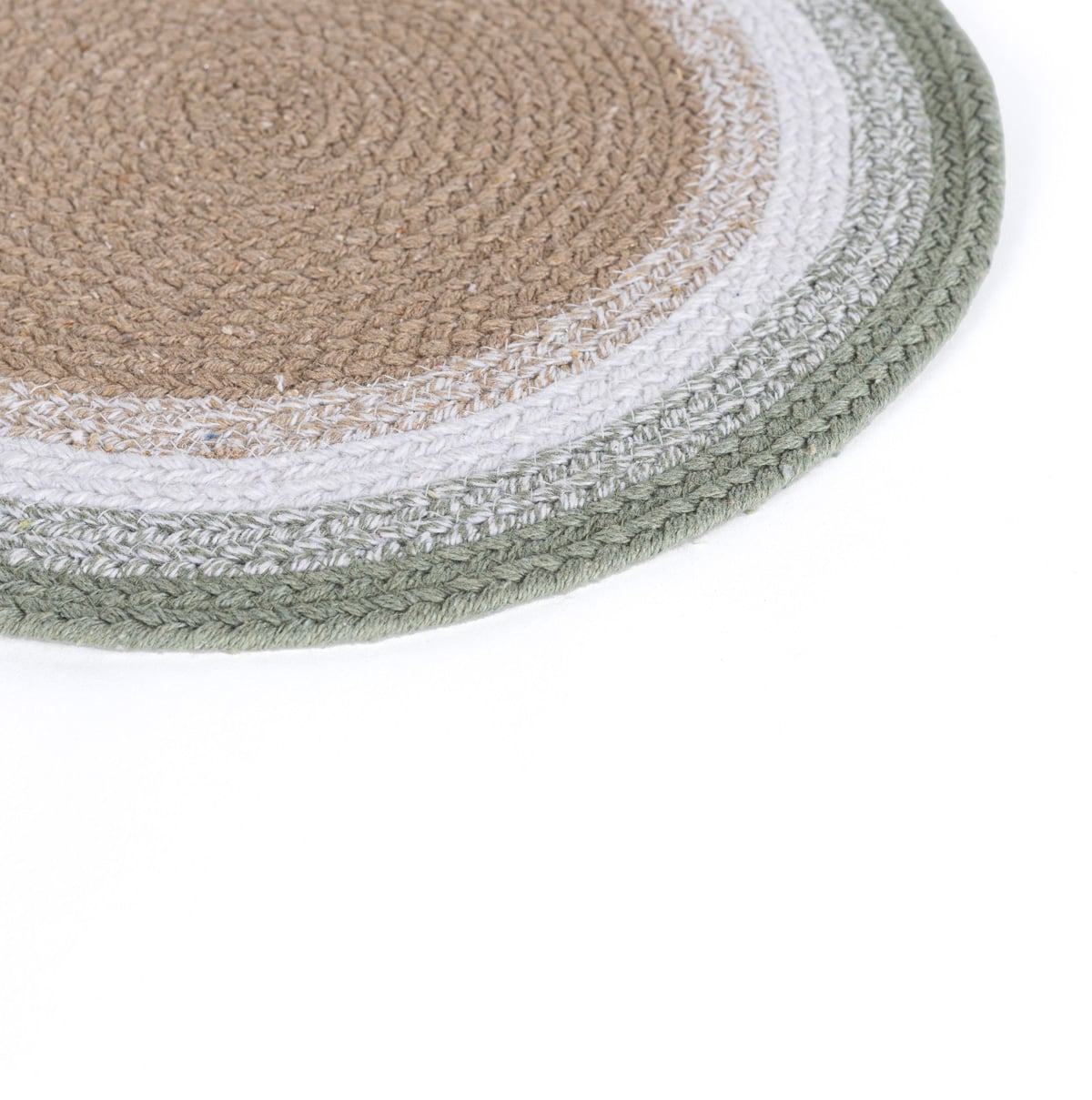 Individal de mesa SOLANGE verde 38cm