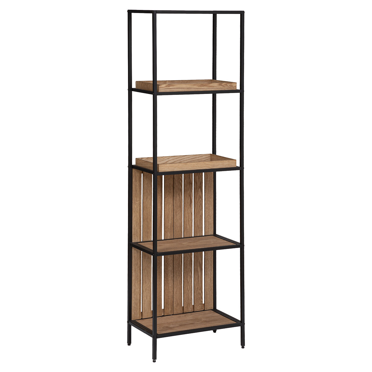 Estante BAKOS com 4 prateleiras castanha 176cm