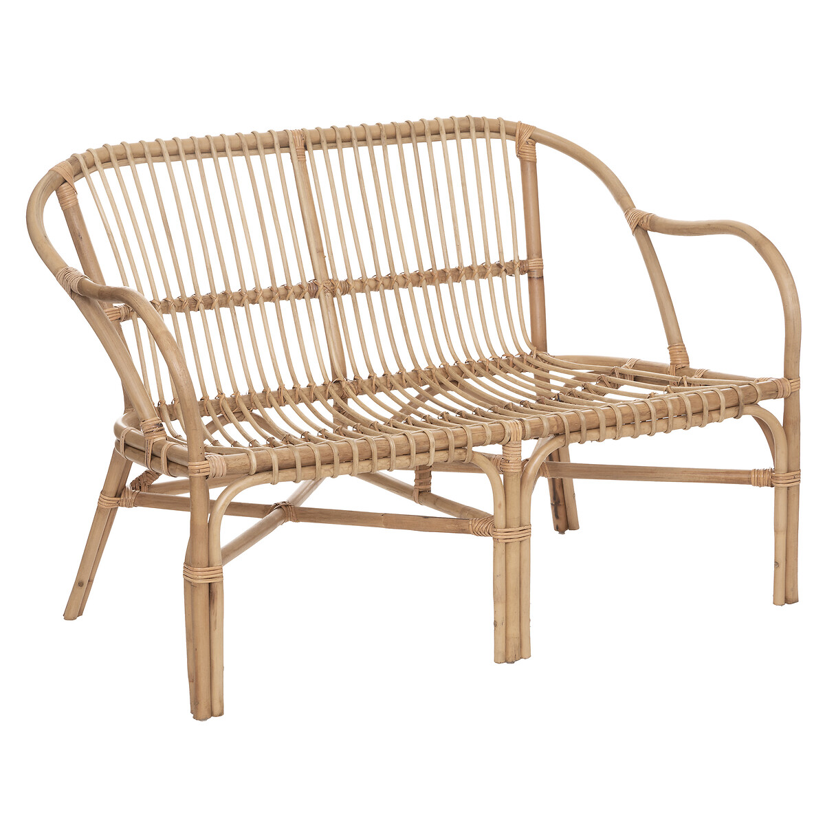 Cadeirão de 2 lugares NETA bege 111cm