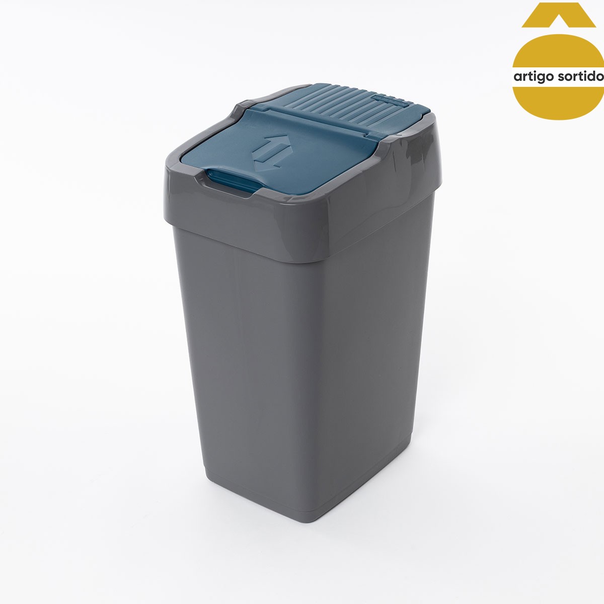 Ecoponto Com Tampa Basculante 18L