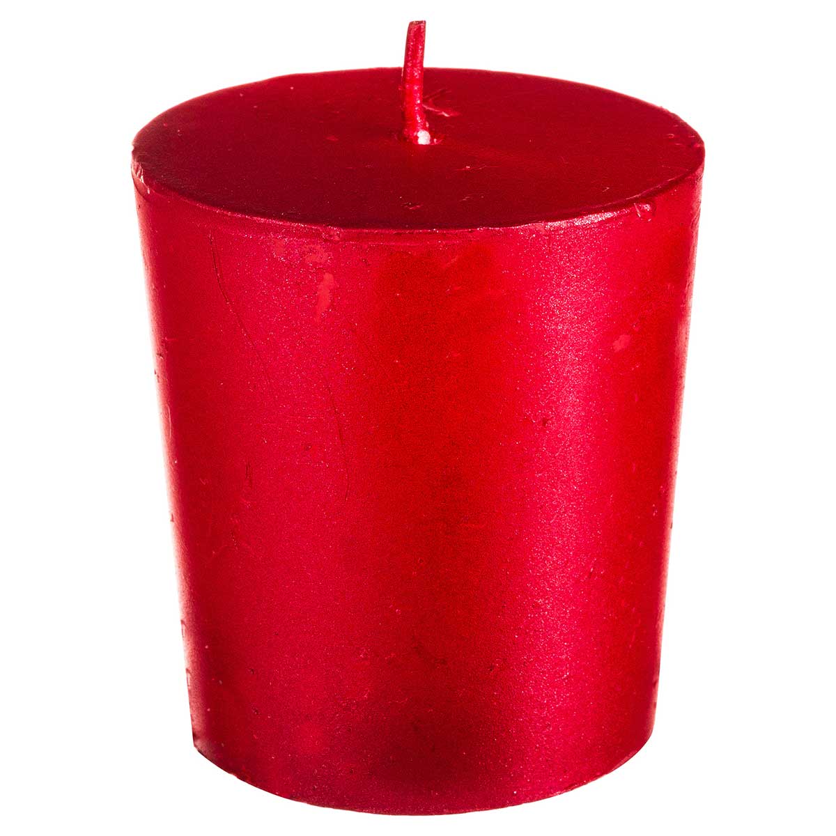 Conjunto de 4 velas vermelhas