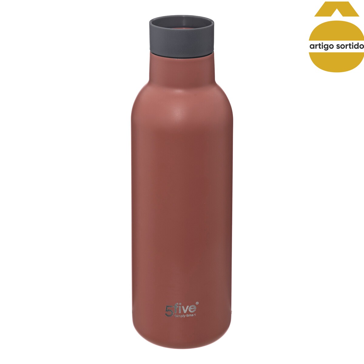 Garrafa t&eacute;rmica em inox 0,45l