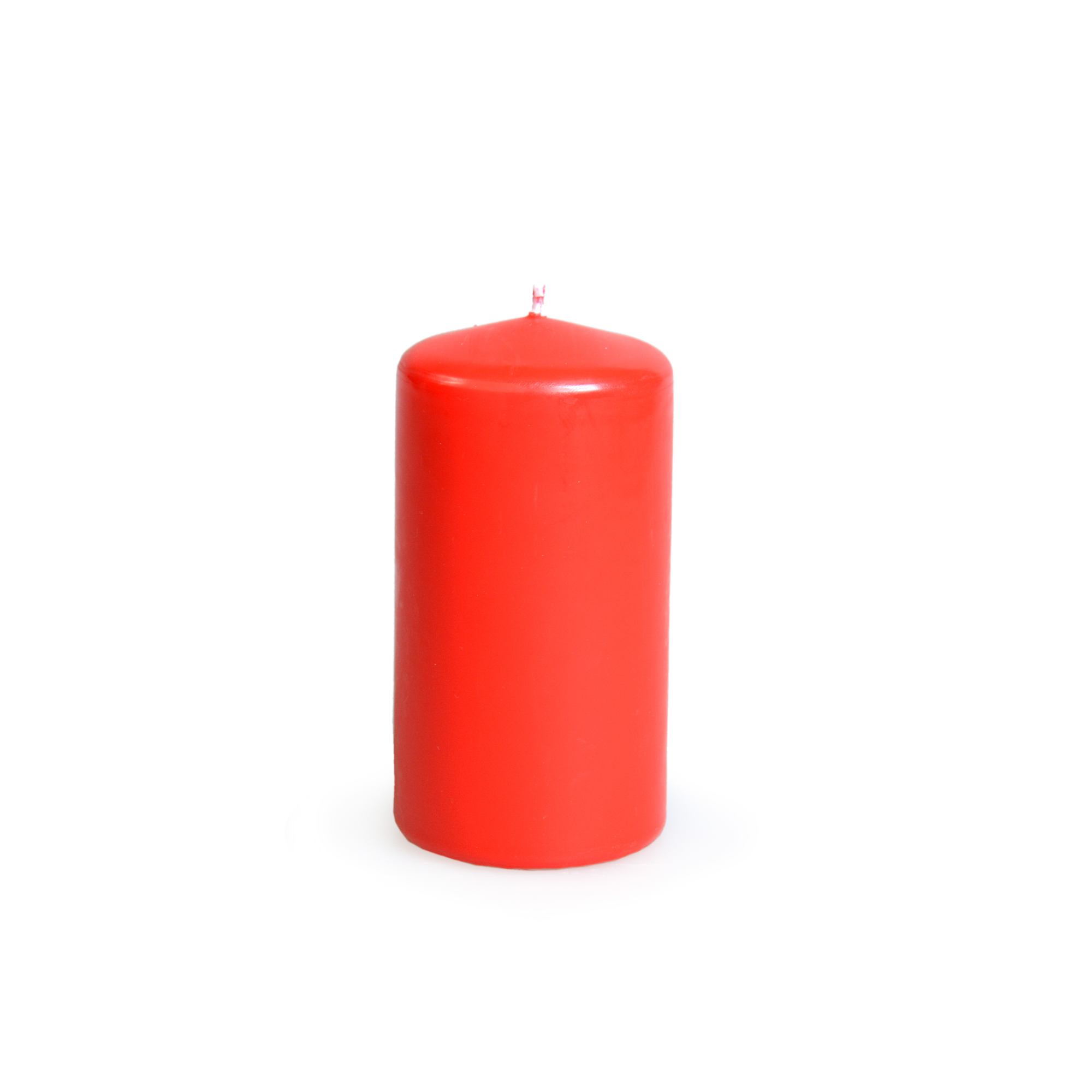 Vela PILAR basic vermelha 14cm
