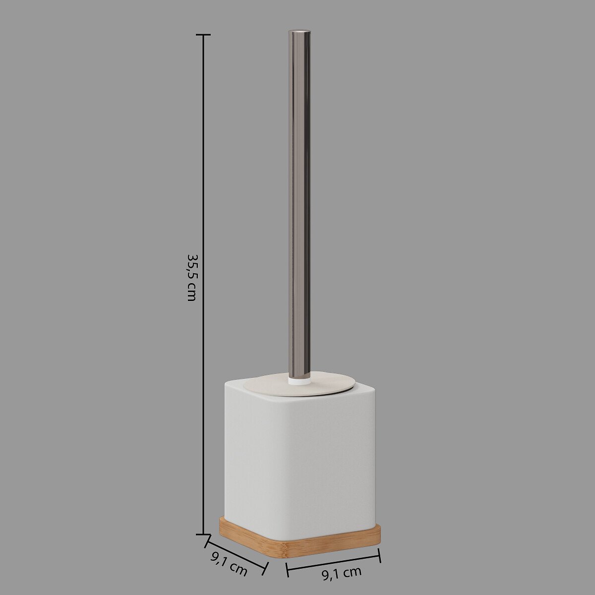 Escova wc NATUREO branca
