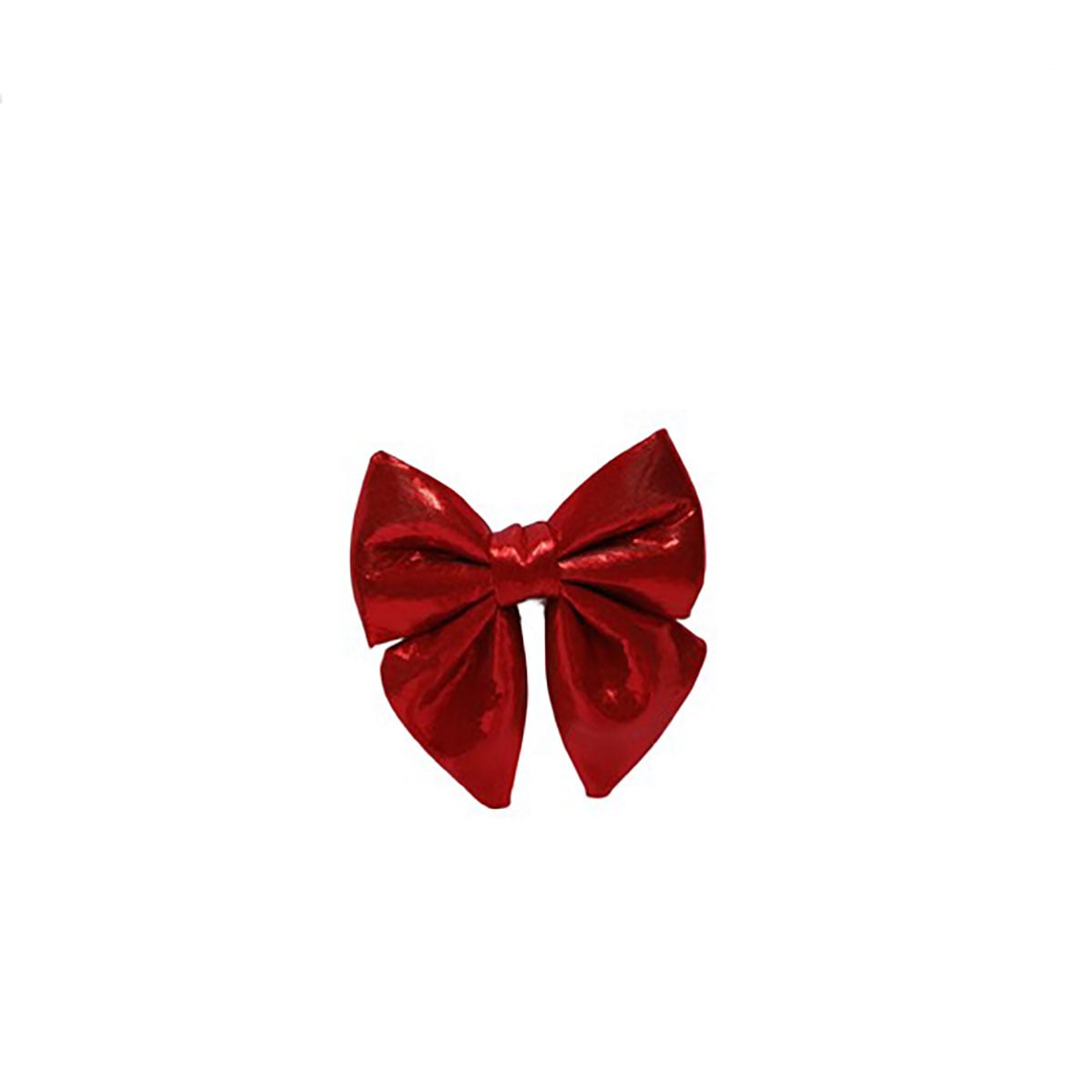 La&ccedil;o Vermelho Metalizado 13cm