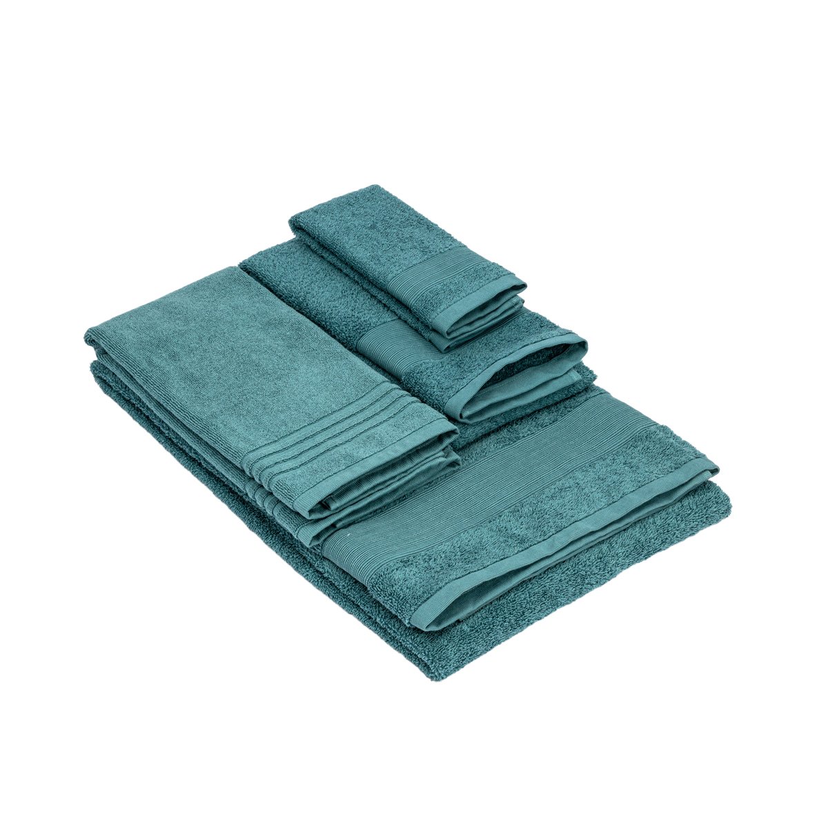 Toalha de mãos azul TIMELESS 50x100cm