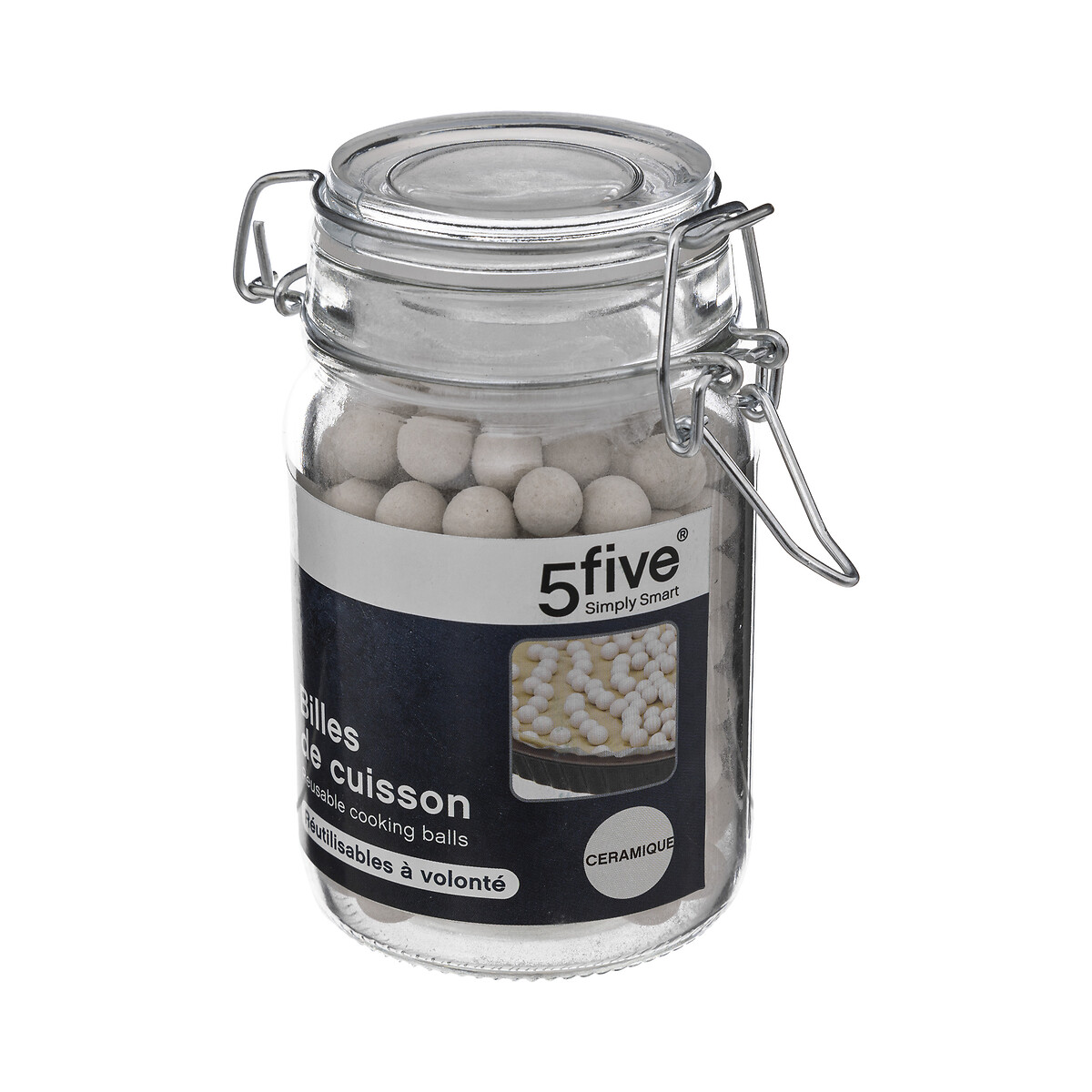 Frasco de cer&acirc;mica para pastelaria