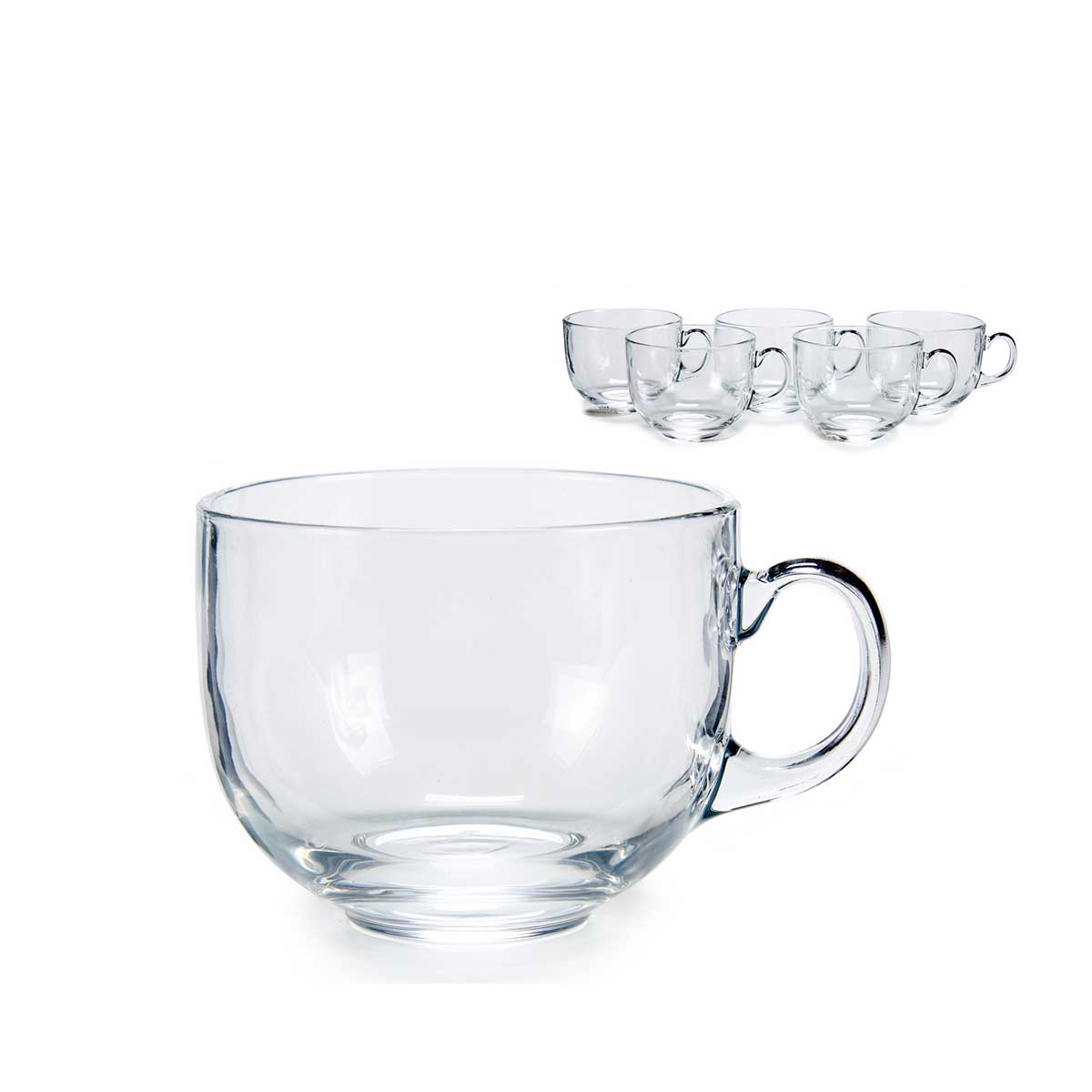 Almo&ccedil;adeira em vidro 470ml