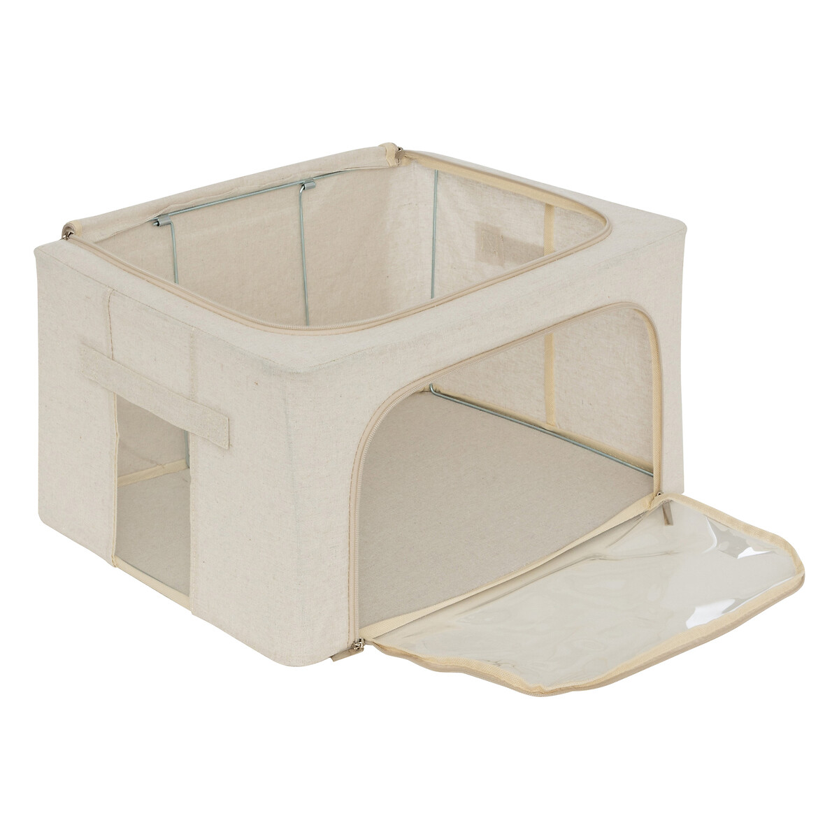 Caixa de arrumação DRESSY dobrável com abertura