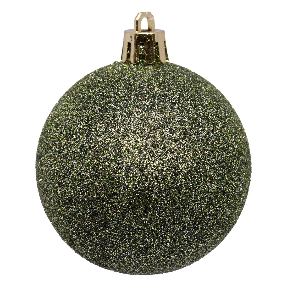 Conjunto 25 bolas de natal azul e verde 6cm