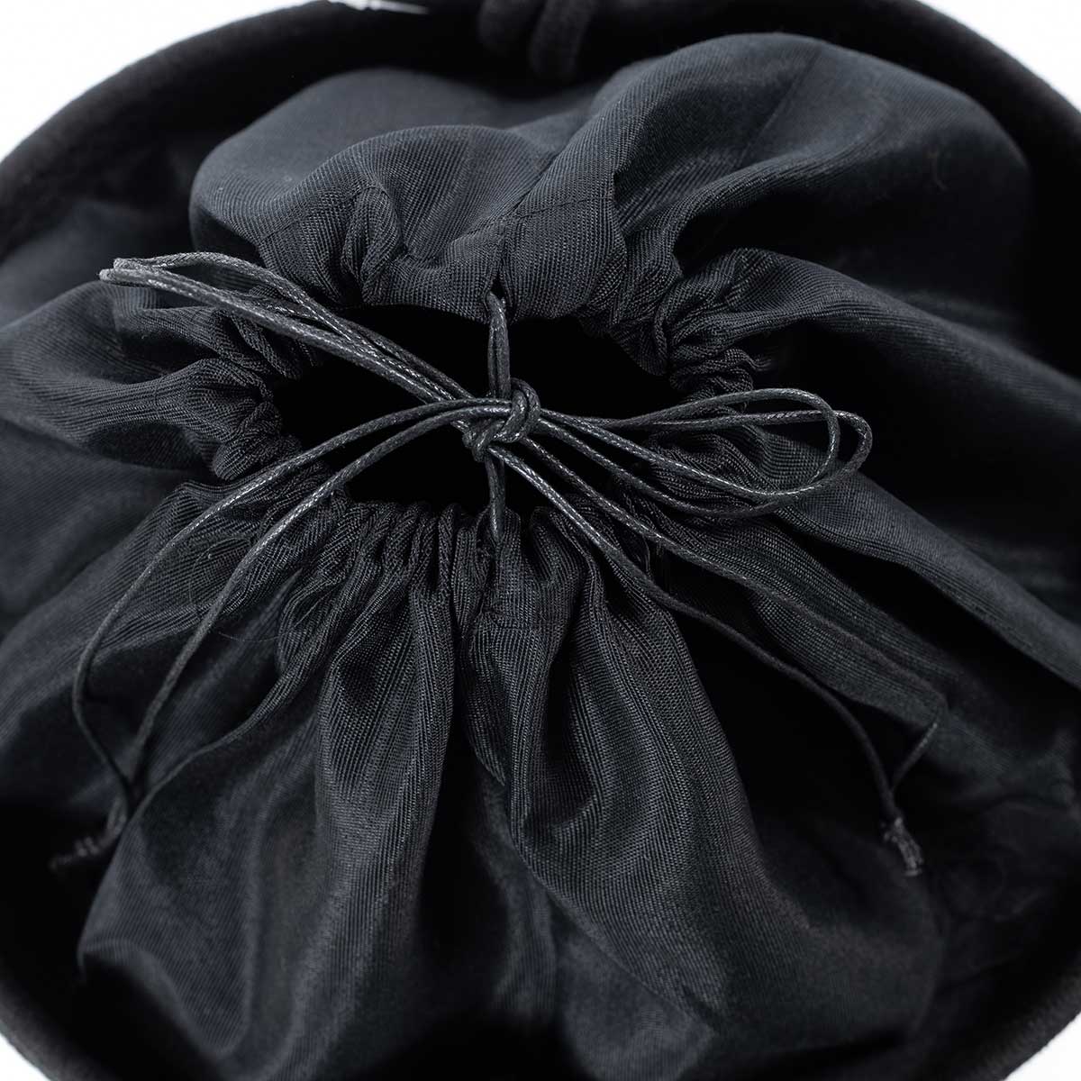 Cesto de roupa wc preto e natural 45cm