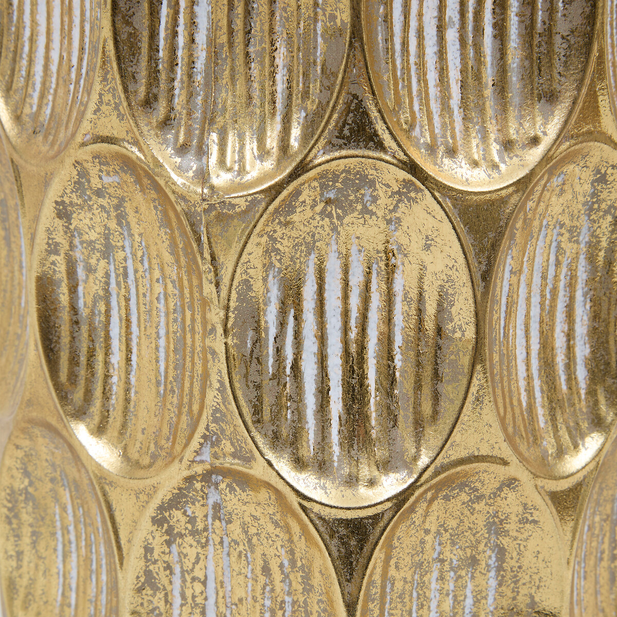 Jarra com textura BELLI dourado 41cm