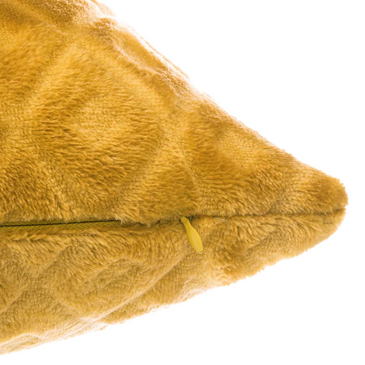 Almofada losangos ocre 40x40cm