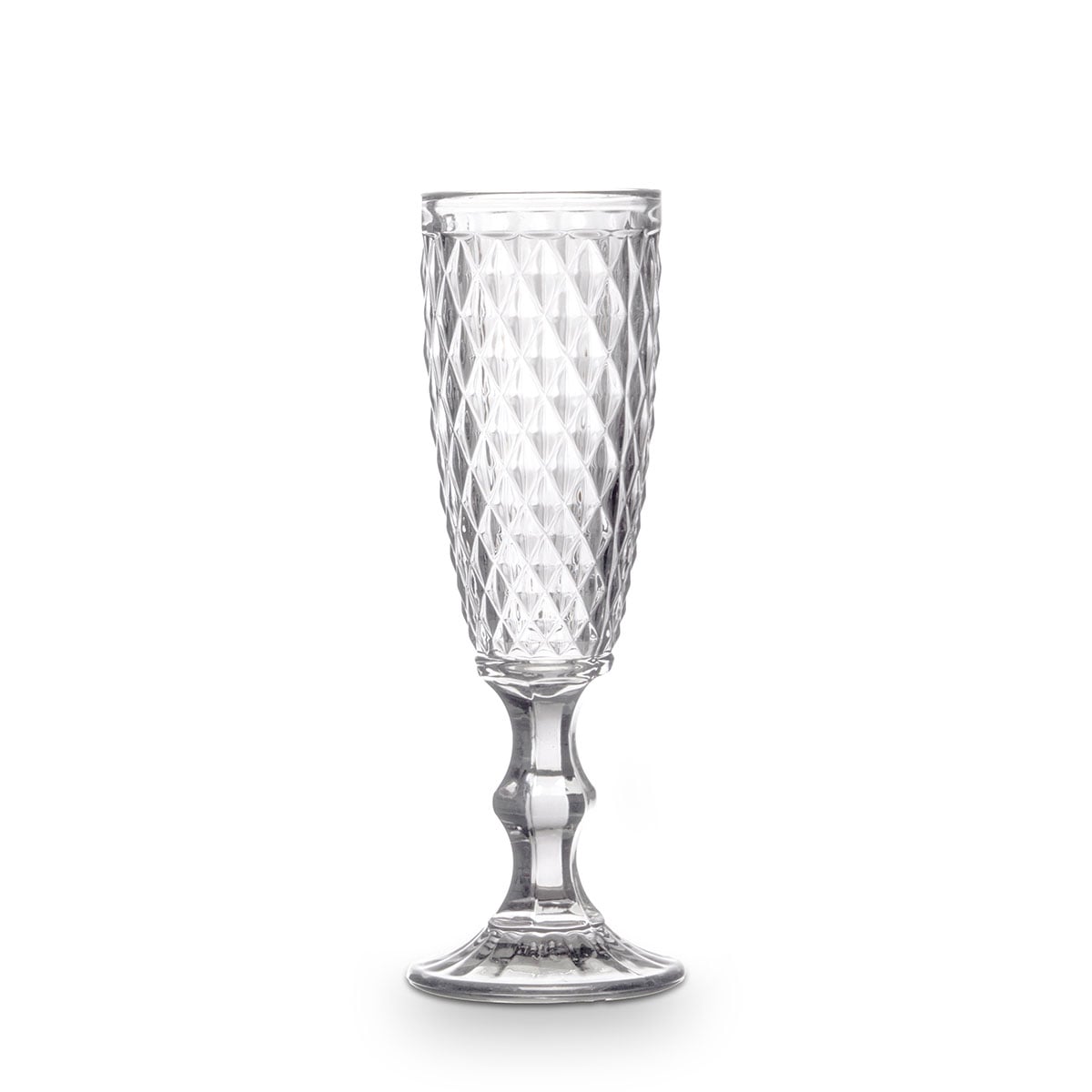Copo de champanhe DIAMANTE transparente 17,5cl