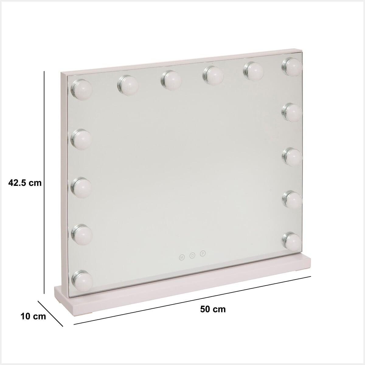 Espelho led HOLLY branco