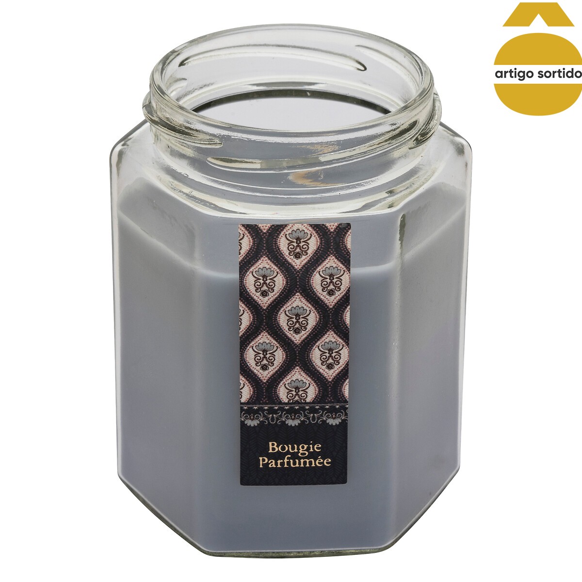 Vela perfumada em frasco vidro LIT