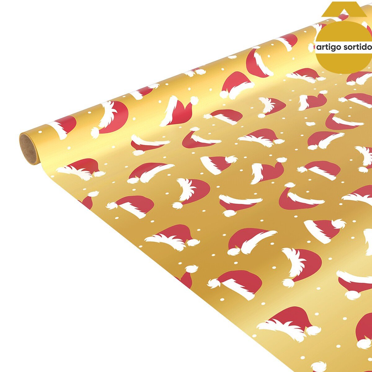 Rolo de papel de embrulho tradicional 1m