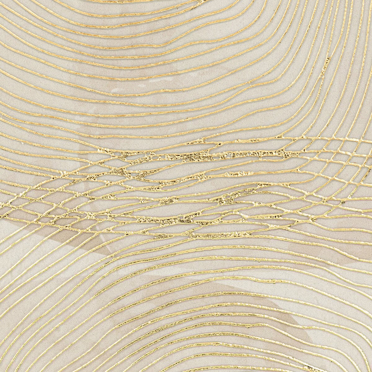 Quadro decorativo ELIN dourado 50x70cm