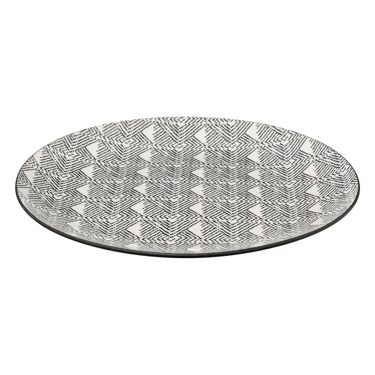 Serviço de mesa 18 peças decorado BOHEMIA ETNIC,  Serviço de mesa 18 peças decorado BOHEMIA ETNIC