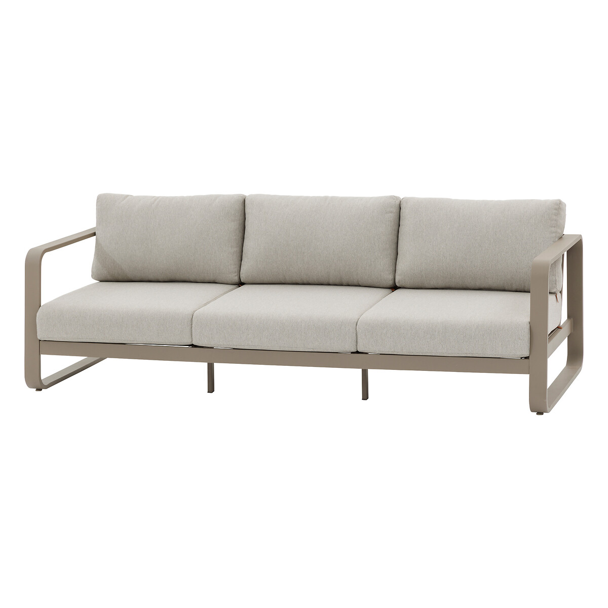 Conjunto de jardim DOMILLY cor caf&eacute; 5 lugares