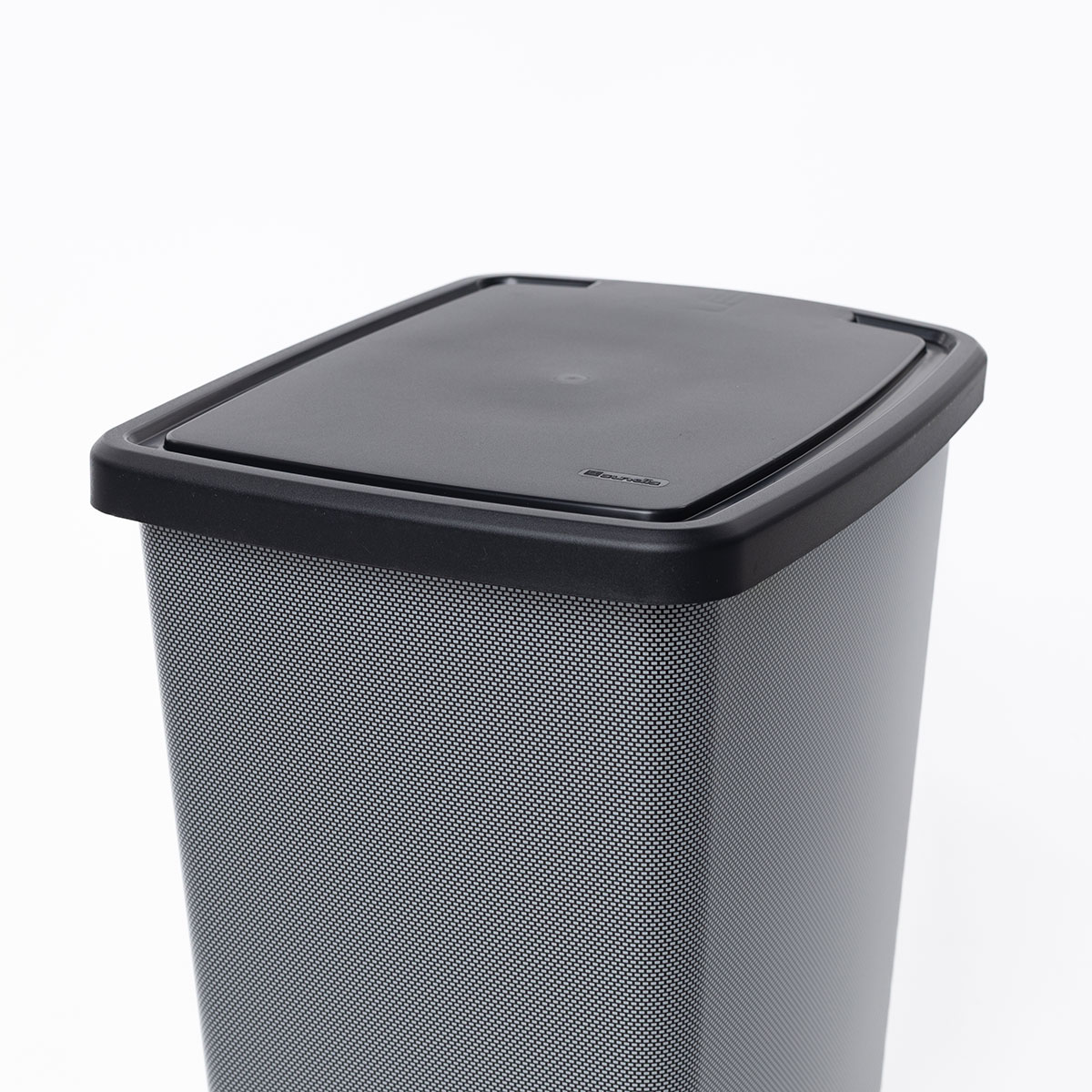 Balde Do Lixo Carbono Cover Com Pedal 30L