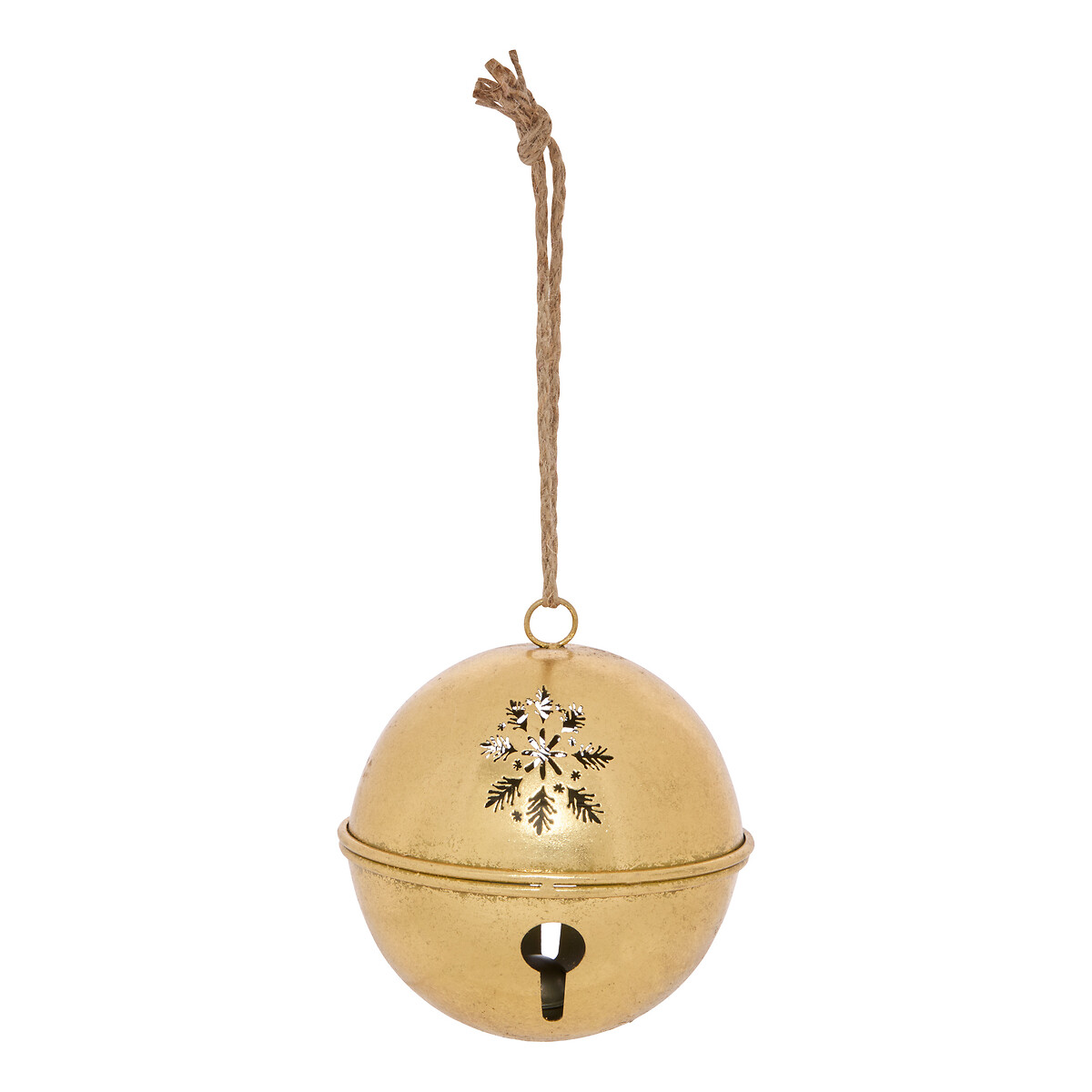Pendurante guizo dourado metal 25cm