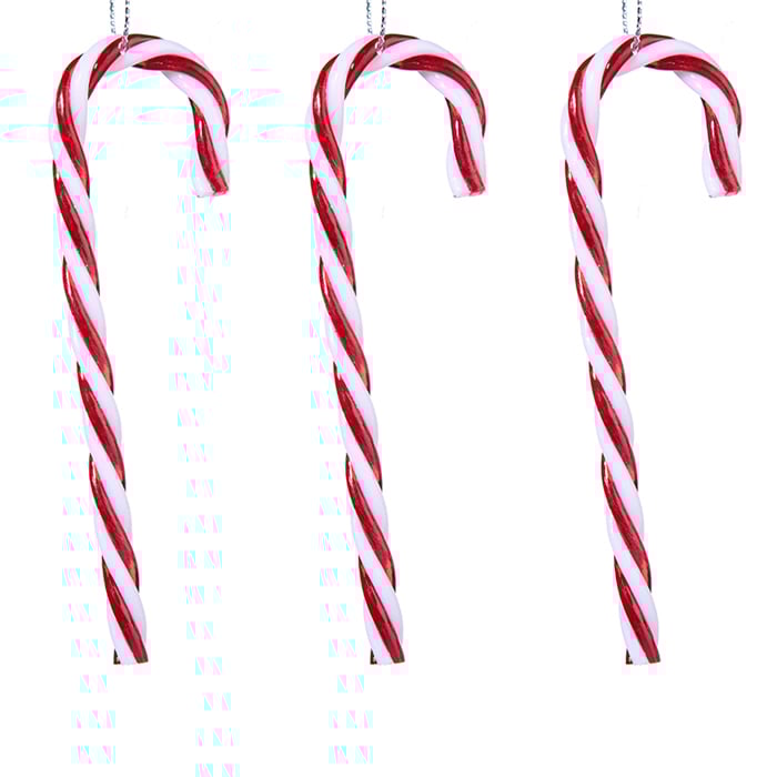 Conjunto de 3 bengalas natal&iacute;cias