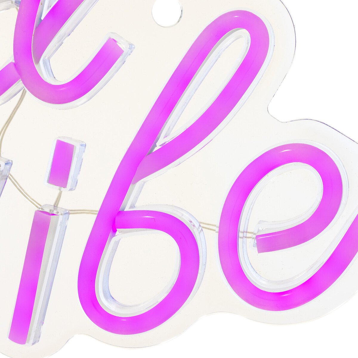 Decoração de mural led Neon good vibes