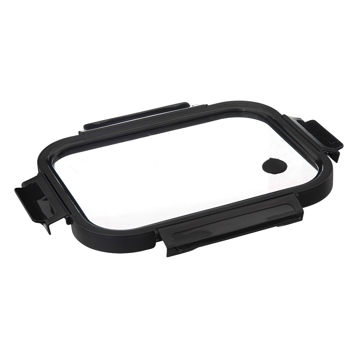 Caixa herm&eacute;tica CLIPEAT retangular em vidro 1,3l