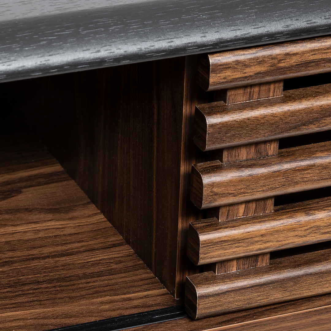 Consola Slat Com 1 Gaveta Em Madeira Slow Time