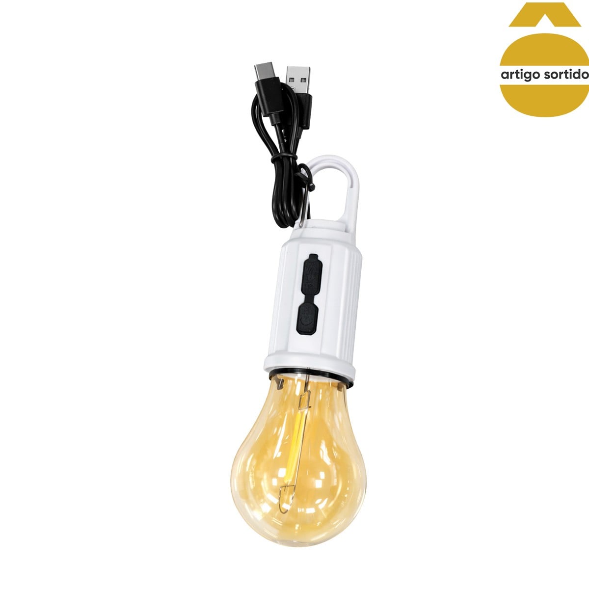 L&acirc;mpada de Exterior Recarreg&aacute;vel USB