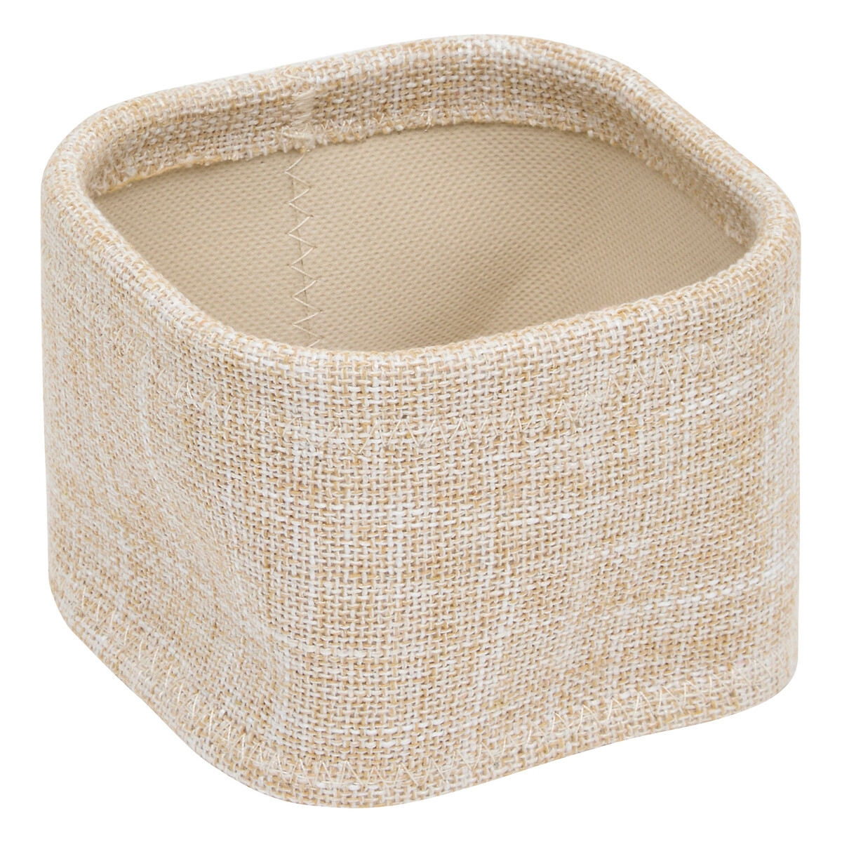 Conjunto de 4 cestos arruma&ccedil;&atilde;o wc bege
