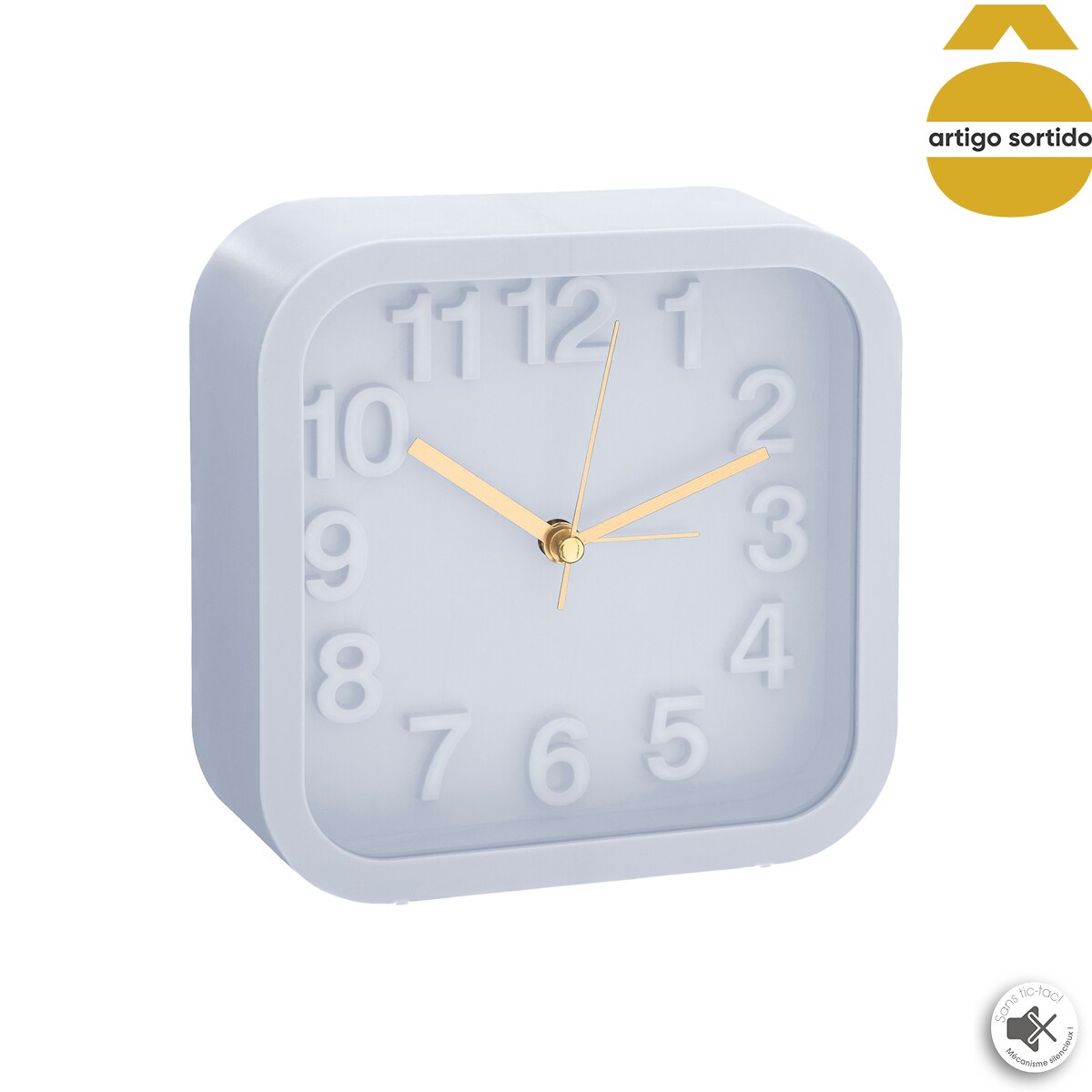 Relógio despertador 3d,  Relógio despertador 3d