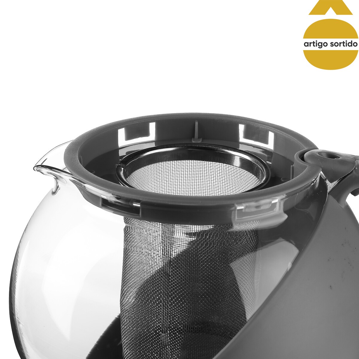 Chaleira de vidro 1,25l